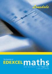 Cover of The Essentials of Edexcel Maths Linear Specification A (1387) (Essentials of Edexcel Maths) by Paul Wharton