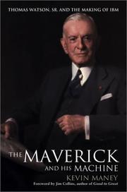 Cover of The Maverick and His Machine by Kevin Maney