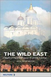 Cover of The wild East by Peter Westin