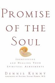Front cover of Promise of the soul by Dennis Kenny