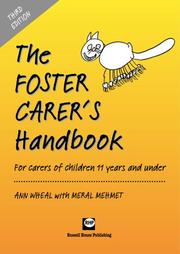 Front cover of The Foster Carer's Handbook by Ann Wheal