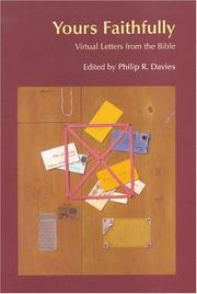Front cover of Yours Faithfully by Philip R. Davies
