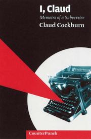 Cover of I, Claud... by Claud Cockburn