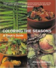 Front cover of Coloring the Seasons by Allegra McEvedy