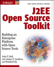 Cover of J2EE open source toolkit by John T. Bell