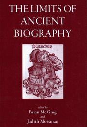 Front cover of The limits of ancient biography by B. C. McGing