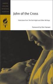 Front cover of John of the Cross by Harpercollins Spiritual Classics