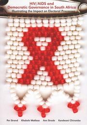 Front cover of HIV/AIDS and democratic governance in South Africa by Per Strand