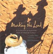 Cover of Marking the land by Brian Dibble