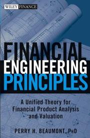 Cover of Financial Engineering Principles by Perry H. Beaumont