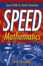 Front cover of Speed mathematics by Bill Handley