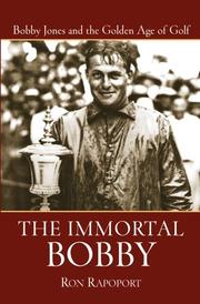 Cover of The Immortal Bobby by Ron Rapoport