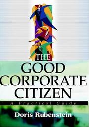 Cover of The good corporate citizen by Doris Rubenstein