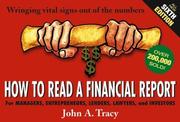 Front cover of How to read a financial report by John A. Tracy