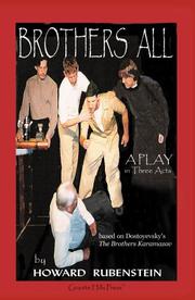 Front cover of Brothers All--A Play in Three Acts by Howard Rubenstein
