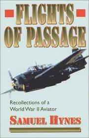 Front cover of Flights of Passage by Samuel Hynes