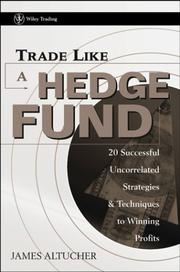 Cover of Trade Like a Hedge Fund by James Altucher