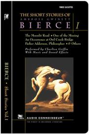 Front cover of The Short Stories of Ambrose Gwinett Bierce, Volume I [8 stories] by Ambrose Bierce