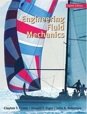 Cover of Engineering Fluid Mechanics by Donald F. Elger