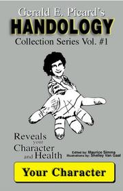 Cover of Gerald E. Picard's Handology Series Vol. #1 (Your Character) by Shelley Van Gaal