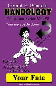 Front cover of Gerald E. Picard's Handology Collection Series Vol. #8 (Your Fate) by Unknown