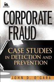 Cover of Corporate fraud by John D. O'Gara