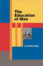 Cover of The education of man by Friedrich Fröbel