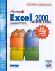 Cover of Microsoft Excel 2000 by Kenneth C. Laudon