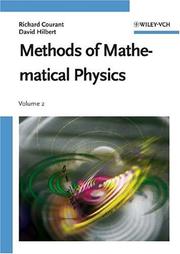 Cover of Methoden der mathematischen Physik by Richard Courant