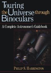 Front cover of Touring the universe through binoculars by Philip S. Harrington