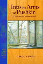 Front cover of Into the Arms of Pushkin by Carol V. Davis