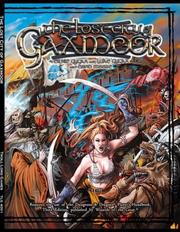 Front cover of The lost city of Gaxmoor by Ernie Gygax