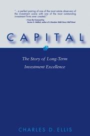 Cover of Capital by Charles D. Ellis