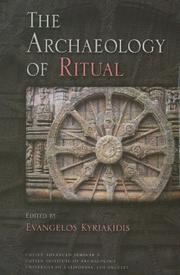 Front cover of The Archaeology of Ritual (Cotsen Advanced Seminars) by Evangelos Kyriakidis