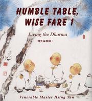 Cover of Humble Table, Wise Fare 1 by Hsing Yun