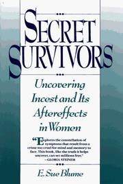 Cover of Secret survivors by E. Sue Blume