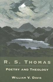 Front cover of R.S. Thomas by William Virgil Davis