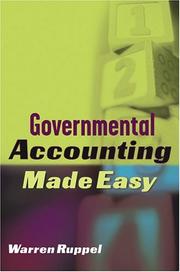 Cover of Governmental accounting made easy by Warren Ruppel
