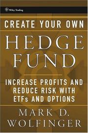 Cover of Create Your Own Hedge Fund by Mark D. Wolfinger