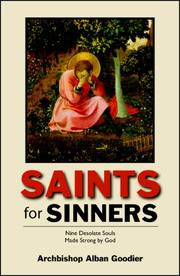 Cover of Saints for sinners by Alban Goodier