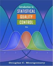 Cover of Introduction to Statistical Quality Control by Douglas C. Montgomery