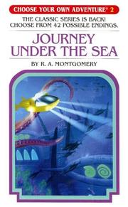 Front cover of Journey Under The Sea by R. A. Montgomery