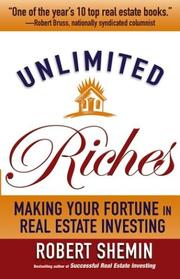 Cover of Unlimited Riches by Robert Shemin