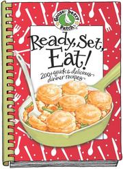 Cover of Ready, Set, Eat! Cookbook by Gooseberry Patch