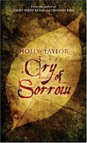 Front cover of Cry of Sorrow (Dreamer's Cycle) by Holly Taylor