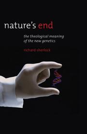 Front cover of Nature's End by Richard Sherlock