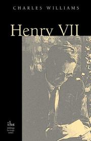 Cover of Henry VII by Charles Williams