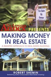 Cover of The Learning Annex Presents Making Money in Real Estate by Robert Shemin