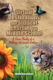 Front cover of Virtual destinations and student learning in middle school by Mindi Donaldson