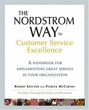 Front cover of The Nordstrom Way to Customer Service Excellence by Robert Spector